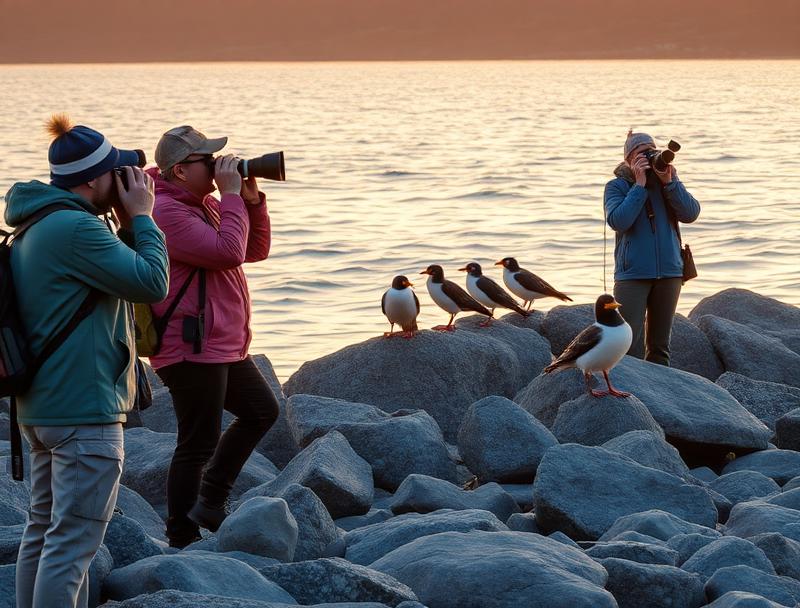 Photography tour group
